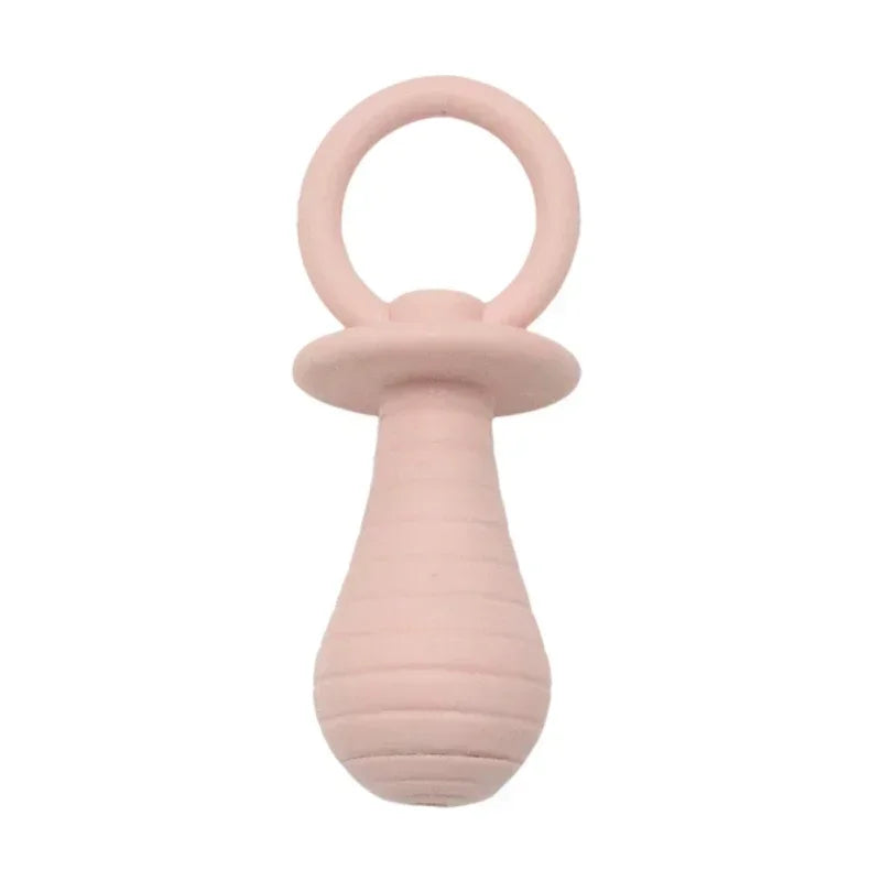 Rubber Pet Pacifier Dog Chew Toy