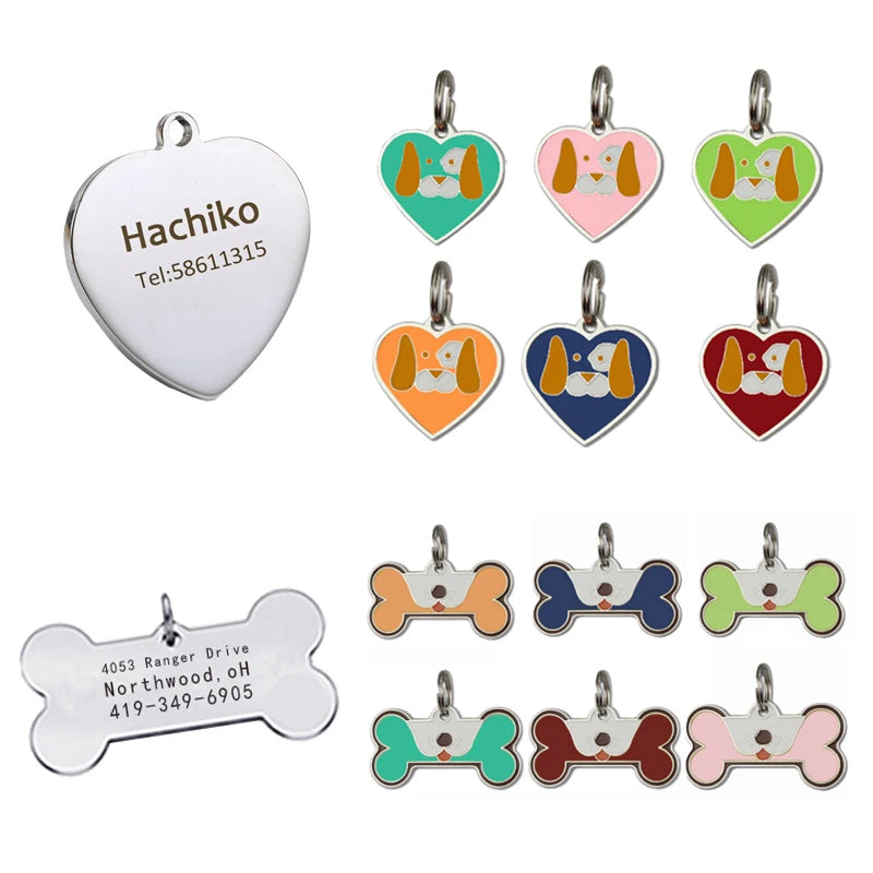 Creative Customized Dog ID Pendant