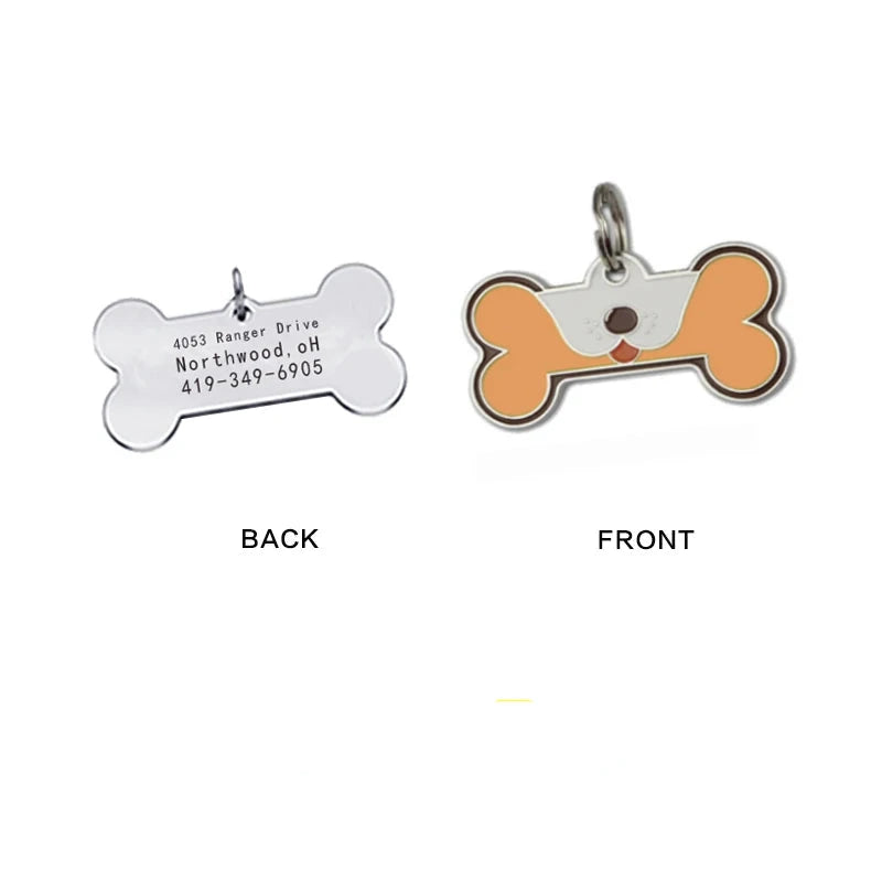 Creative Customized Dog ID Pendant