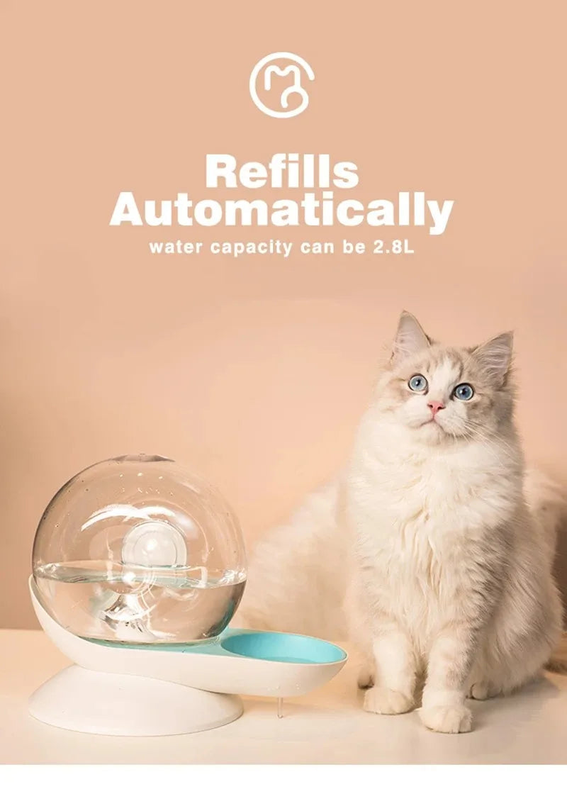 Cute Snails Shape Automatic Pet Water Dispenser
