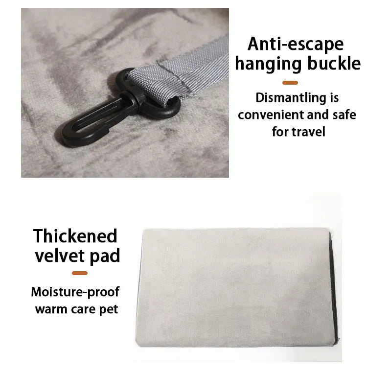 Modern Sleek Shoulder Bag Pet Carrier