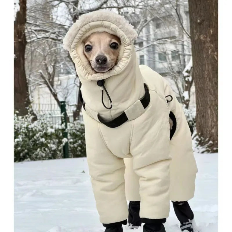 Warm Winter Thickened Outdoor Dog Coat