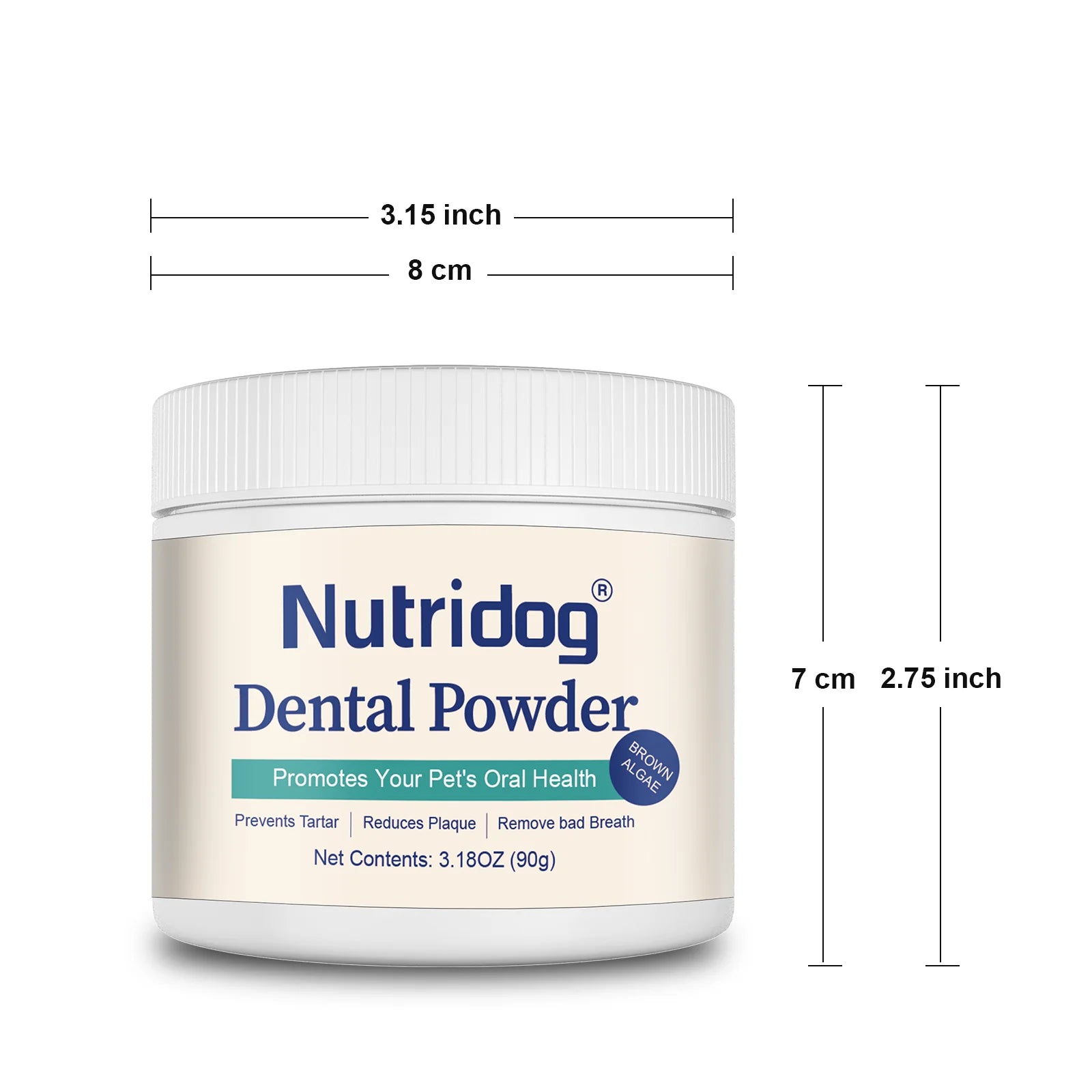 Green Tea Pet Dental Care Powder & Plaque Remover