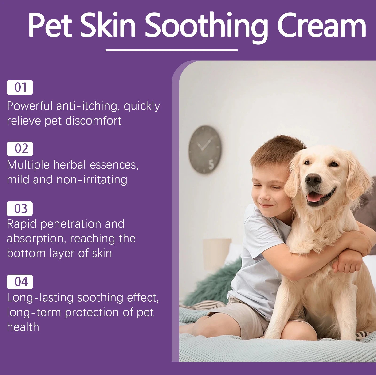 Pet Skin Soothing Itch Relief Repair Cream
