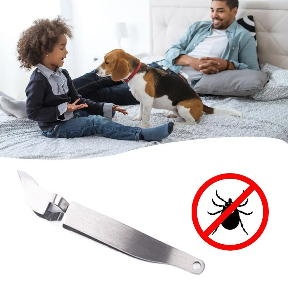 Stainless Steel Pet Tick Removal Tool