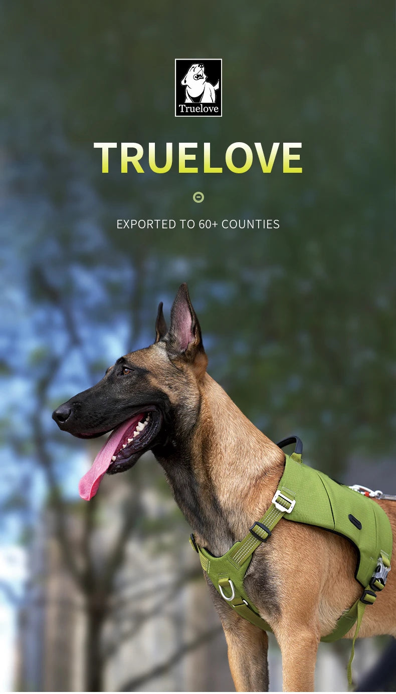 Truelove Tactical Backpack Dog Harness