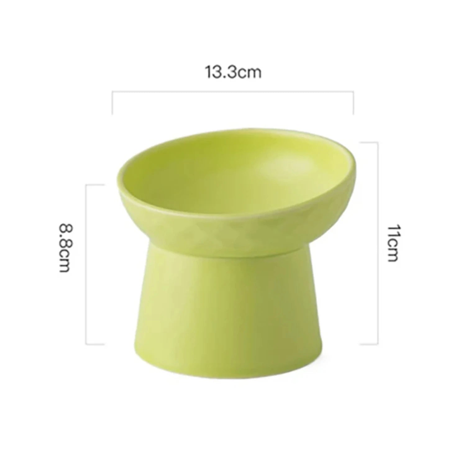 Nordic Style Elevated Ceramic Pet Dish