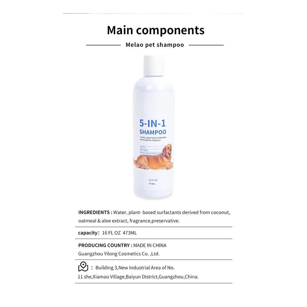 Tearless 5-in-1 Sensitive Skin Pet Shampoo