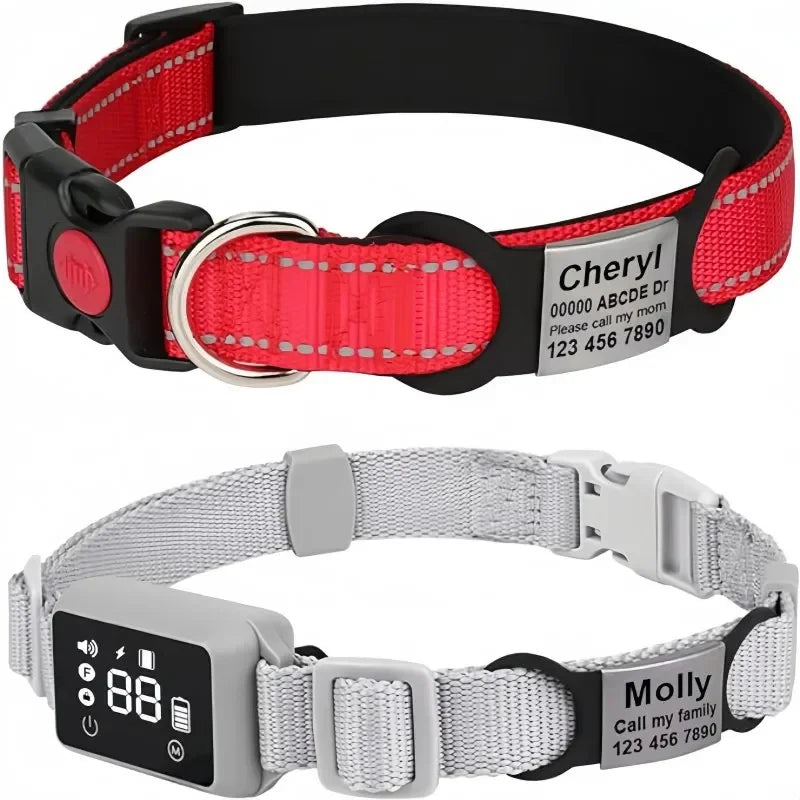 Custom Laser Engraved Pet ID Collar Charm