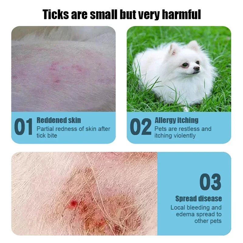 Stainless Steel Pet Tick Extractor Tool