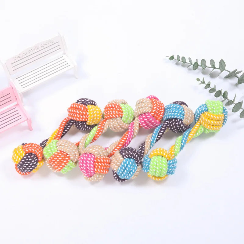 Cotton Rope Mini Dog Chew Toys