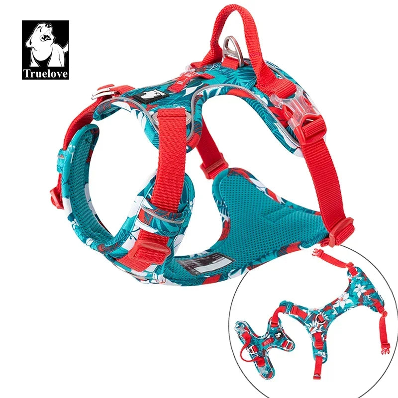 Explosion-Proof Reflective No-Pull Dog Vest Harness