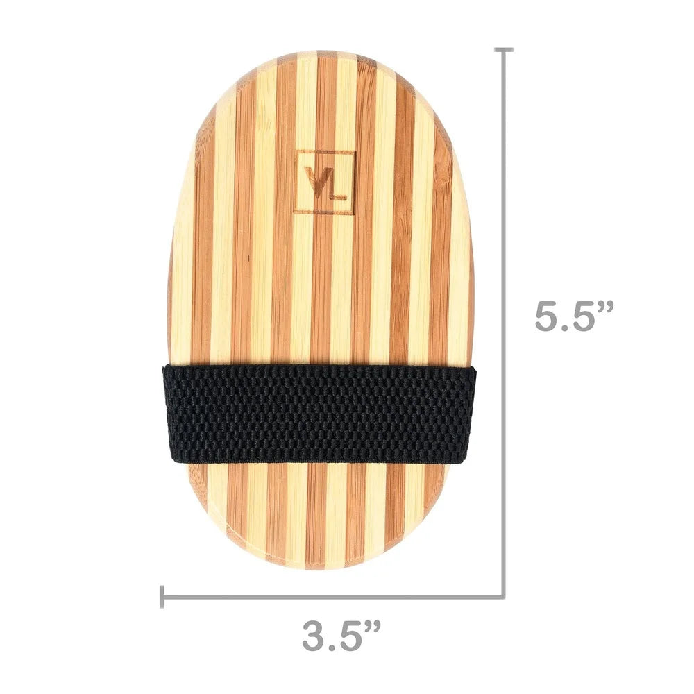 Bamboo & Natural Bristle Palm Pet Brush