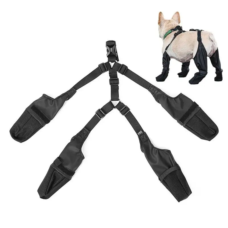 Waterproof Dog Suspender Boots