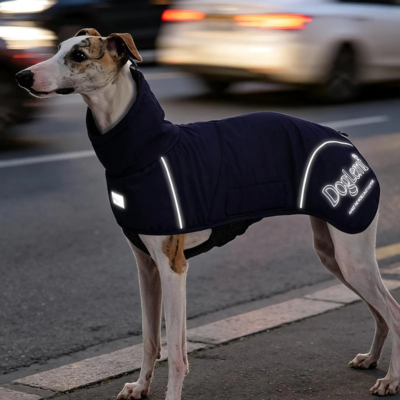Winter Waterproof Insulated Softshell Dog Parka