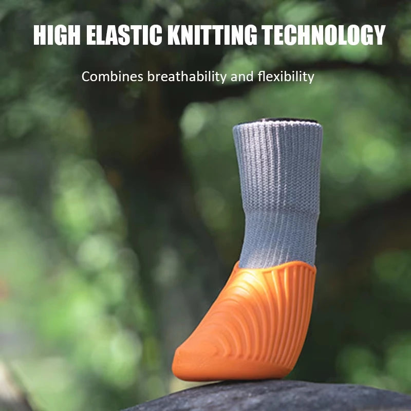Comfortable Waterproof Anti-Slip Pet Paw Protector Boot Socks