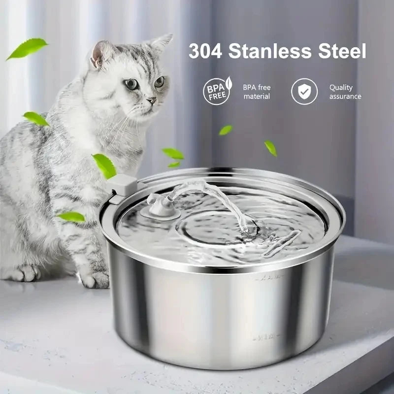 Large Capacity Single Spout Automatic Pet Water Fountain