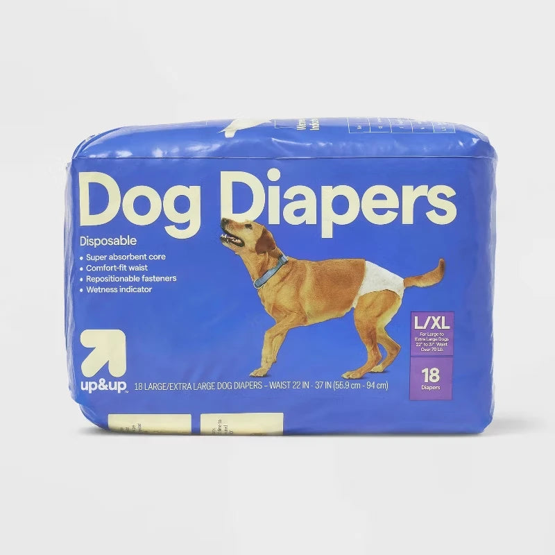 Leak-Proof Absorbent Dog Diapers