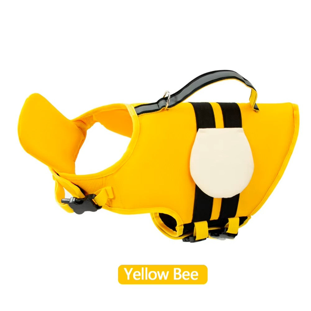 Reflective Adjustable Dog Flotation Life Vest