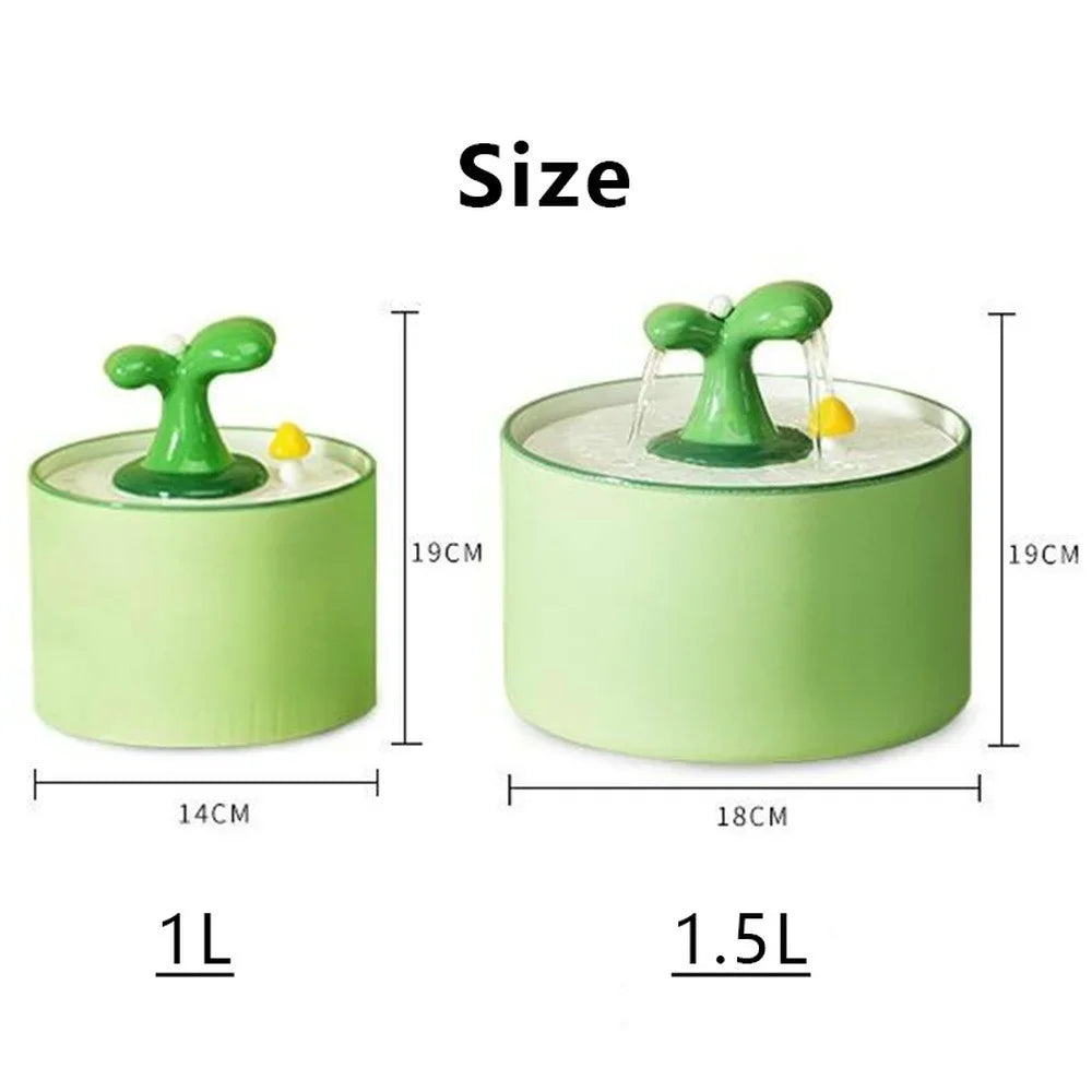 Small Ceramic Automatic Pet Water Fountain