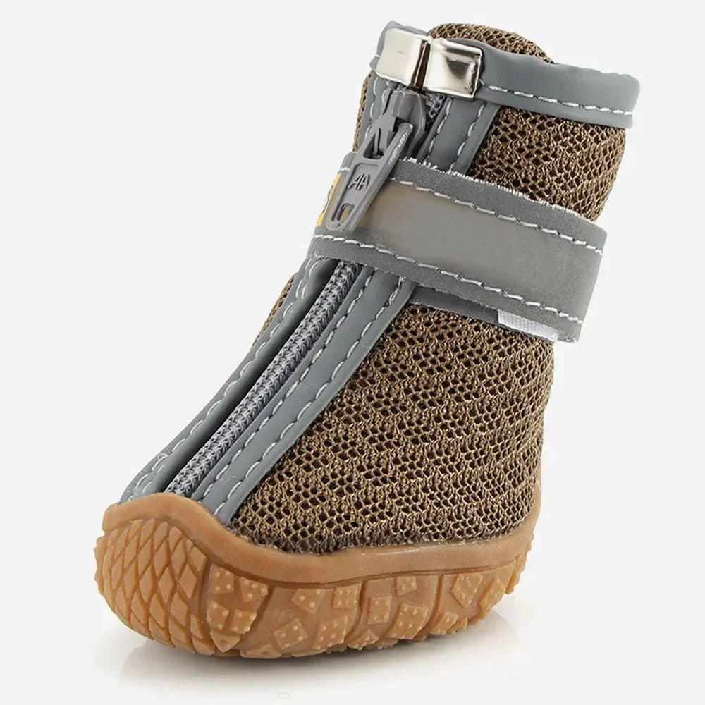 Lightweight Breathable Anti-Skid Mesh Dog Boots