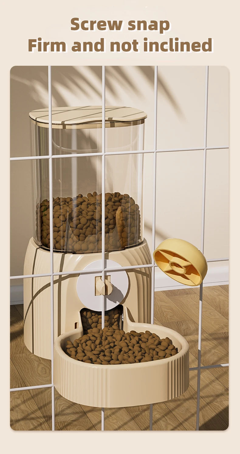 Dual Use Pet Cage Hanging Automatic Dispenser