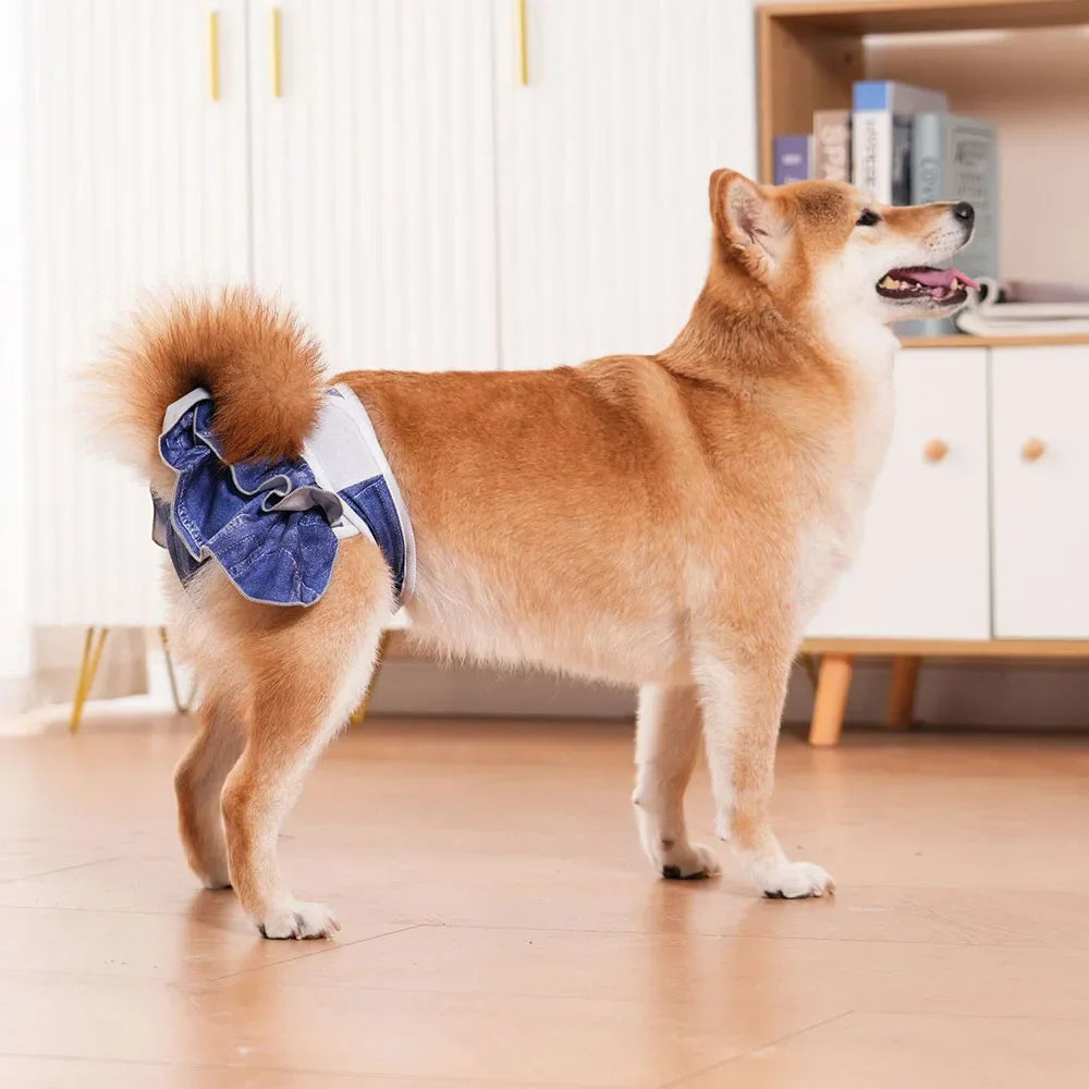 Cute Washable Female Dog Panties