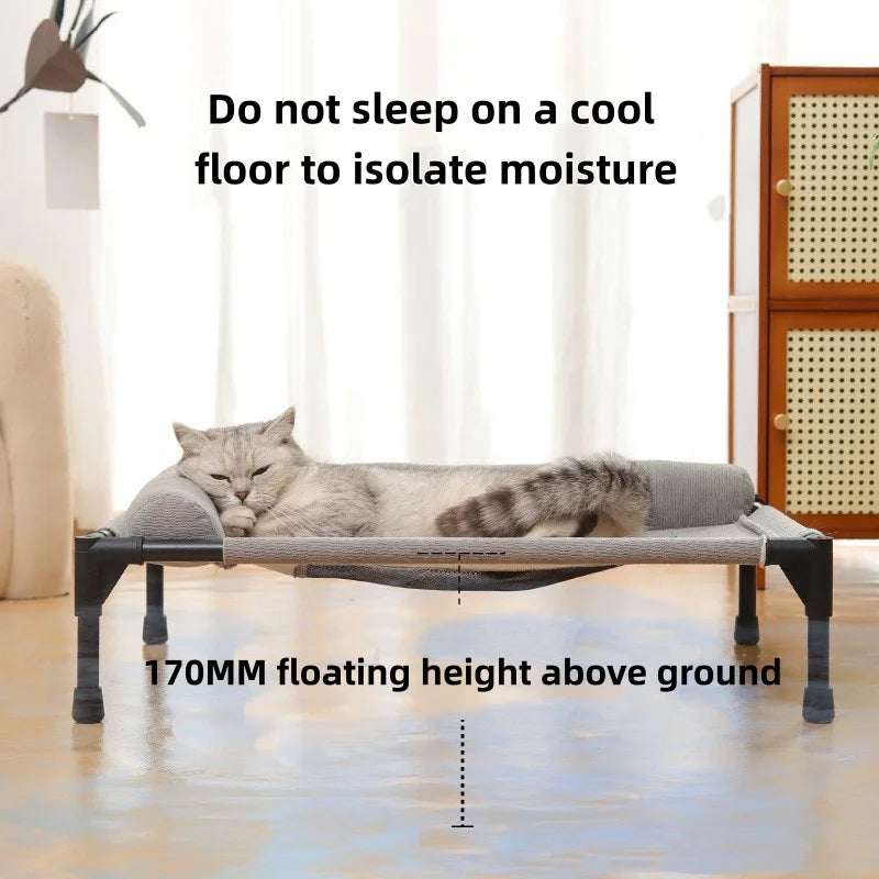 Breathable Mesh Elevated Pet Cot