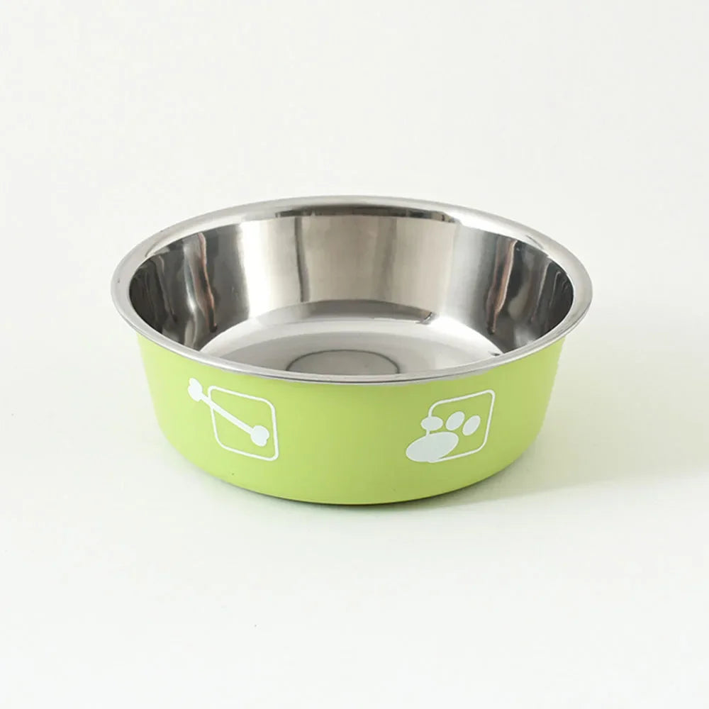Durable Stainless Steel Non-Slip Pet Bowl