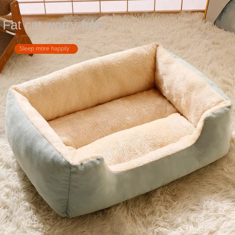 Plush Square Pet Nest