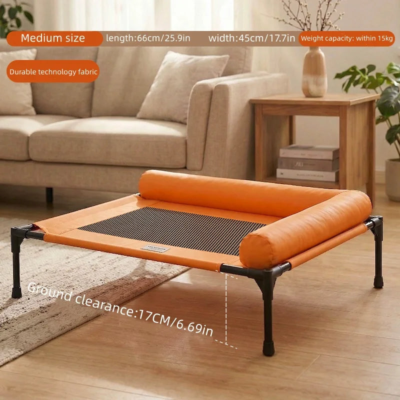 Breathable Mesh Elevated Pet Cot