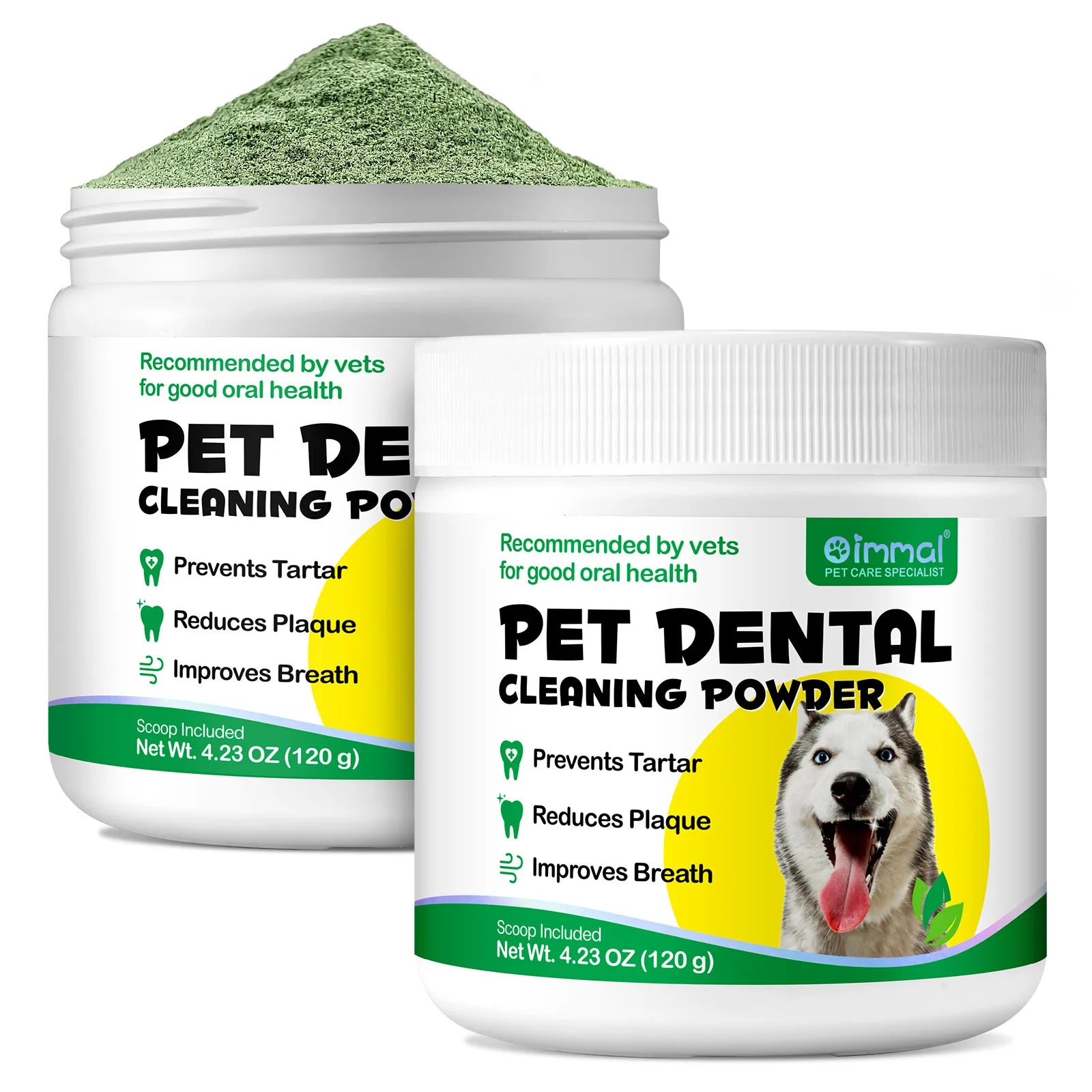 Vet Recommended Pet Dental Cleaning Powder