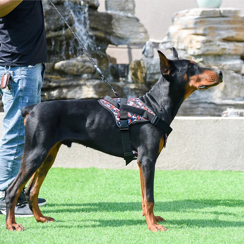 Adjustable Personalized Chest Strap Dog Vest Harness