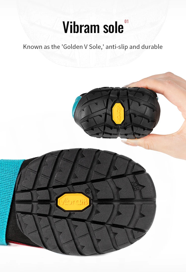 Truelove Explorer Reflective Durable Pet Training Boots w/Golden Vibram Soles