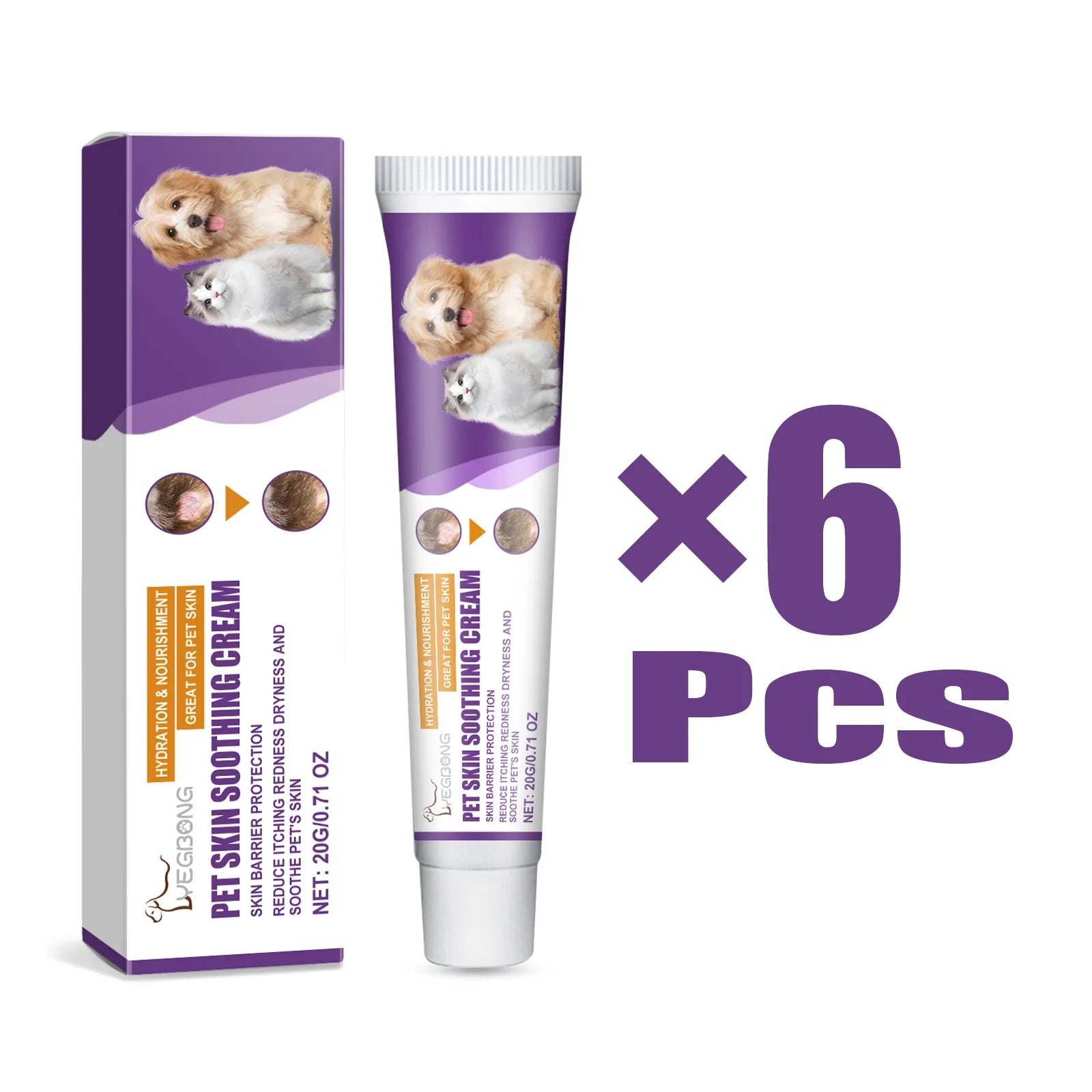 Pet Skin Soothing Itch Relief Repair Cream