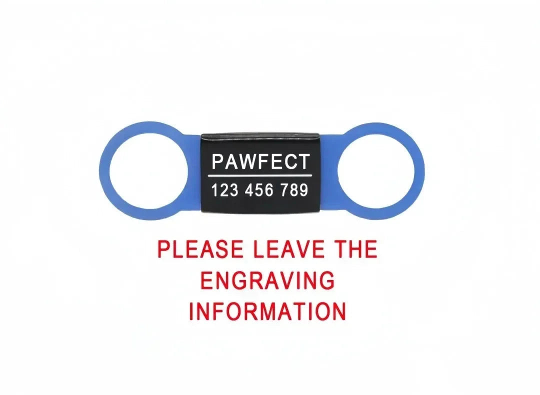 Custom Laser Engraved Pet ID Collar Charm