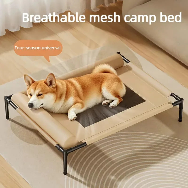 Breathable Mesh Elevated Pet Cot