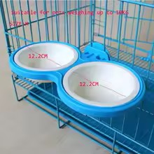 Fixed Cage Hanging Pet Bowls