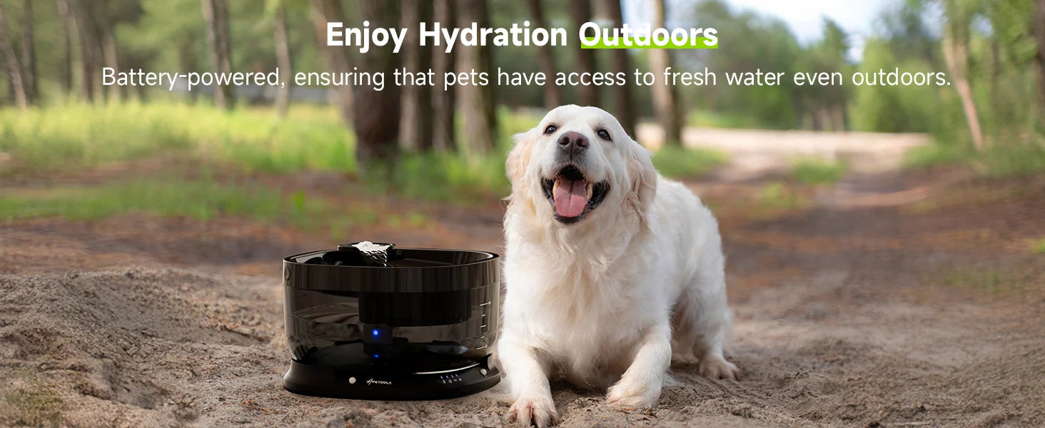 Apetdola 7L Wireless Auto Sensor Pet Drinking Fountain