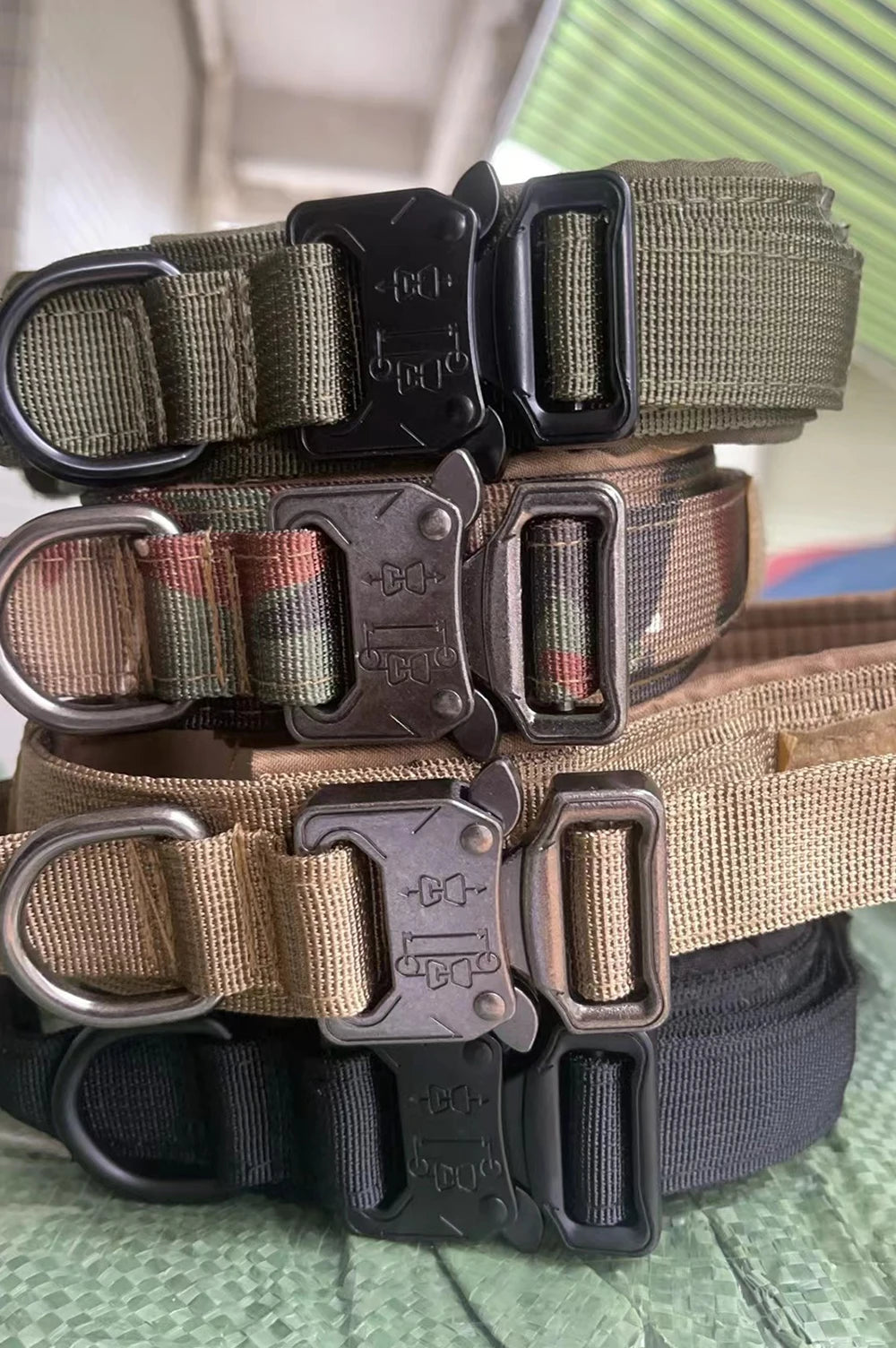 Adjustable Tactical Dog Training  Collar