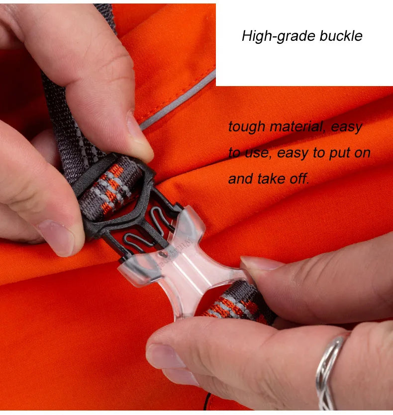 Fashion Waterproof Pet Windbreaker Rain Jacket