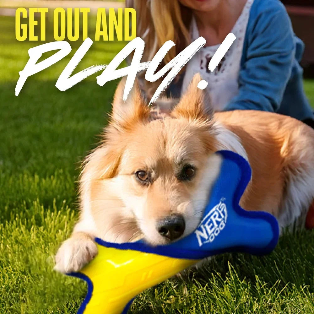 Durable Tear-Resistant Nylon Rubber Dog Bone Toy