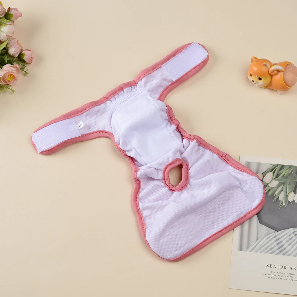 3PC Set Washable Leakproof Female Dog Diapers