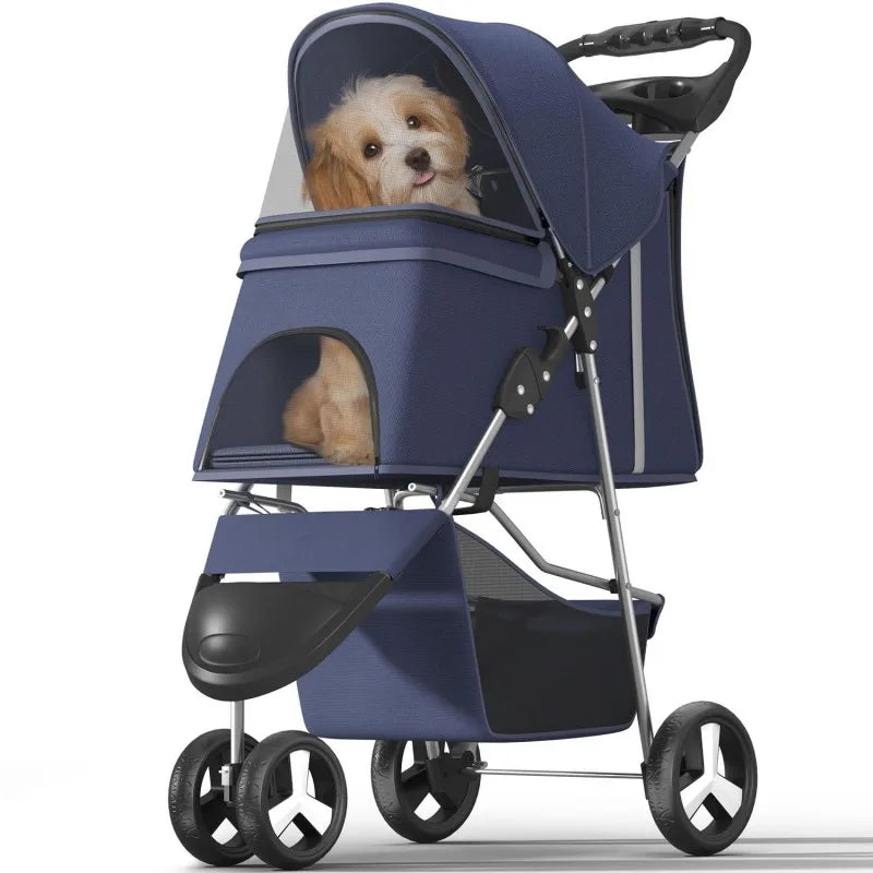 Modern Folding Pet Travel Stroller