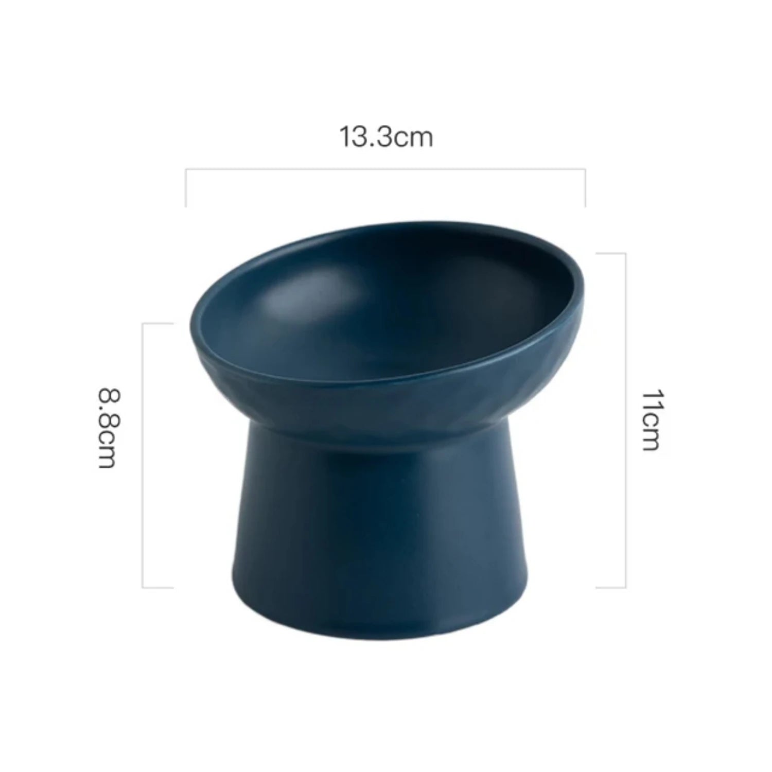 Nordic Style Elevated Ceramic Pet Dish