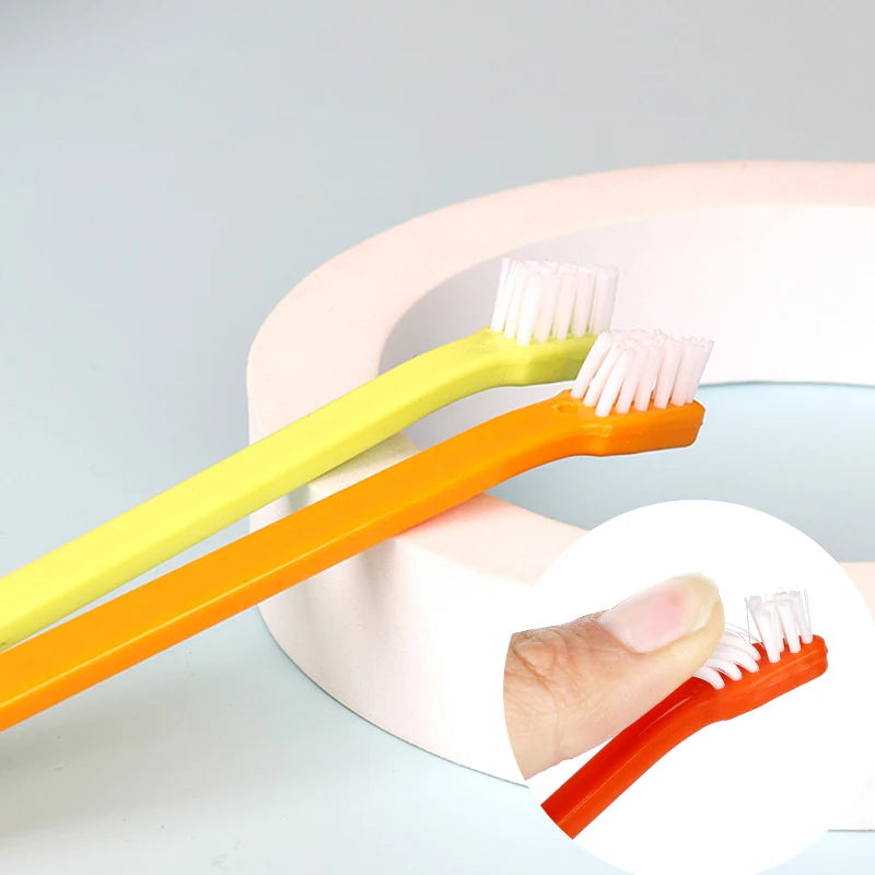 Vet Recommended Micro-Head Pet Teeth Cleaning Toothbrush