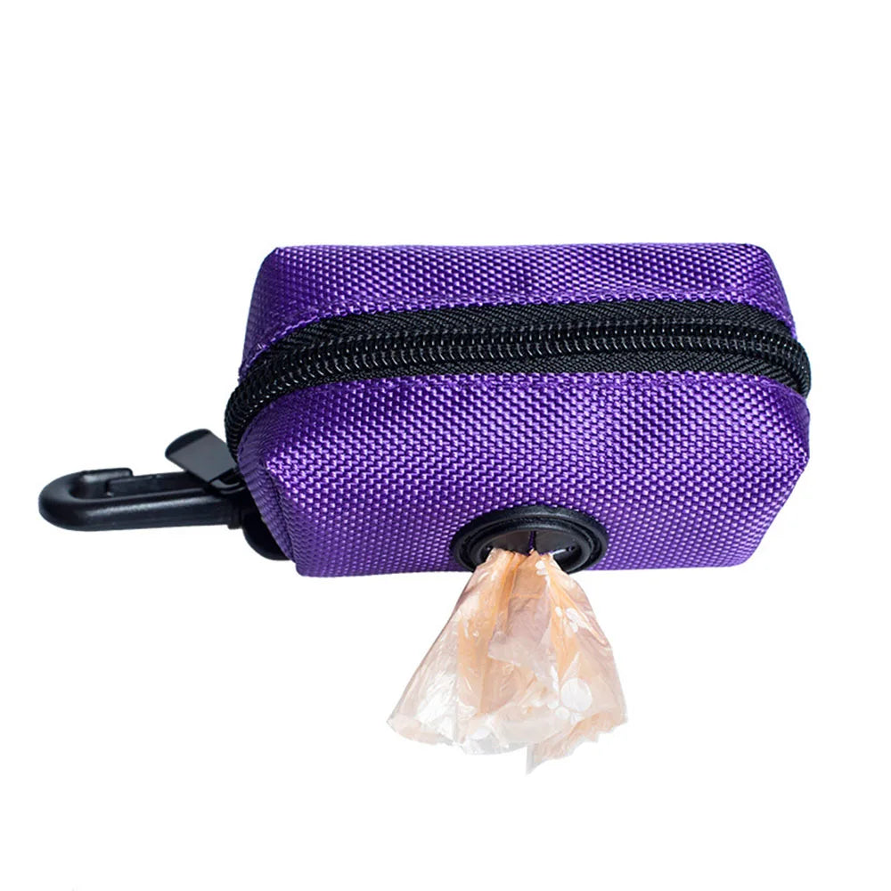 Portable Zipper Pouch Pet Poop Bag Holder