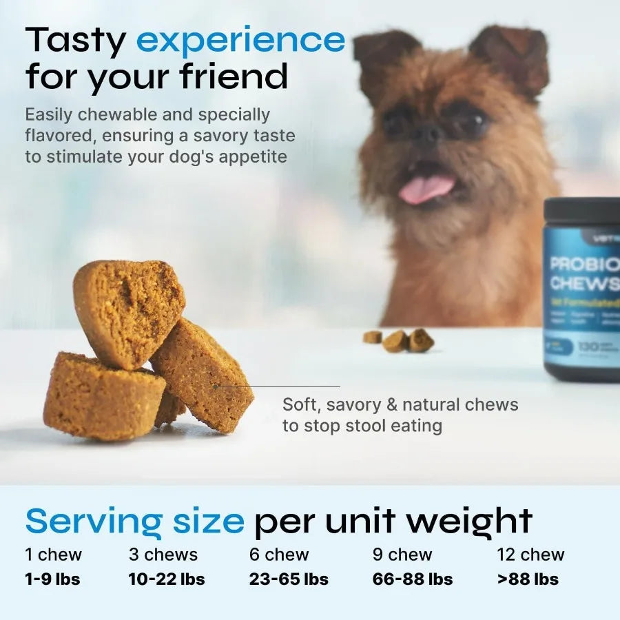 Immune System Support Dog Probiotic Soft Chews