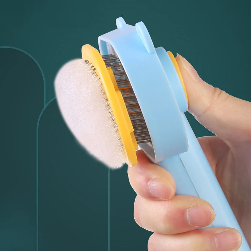 Grooming Brush Combs Easy To Cleaning Pet Hair Remover