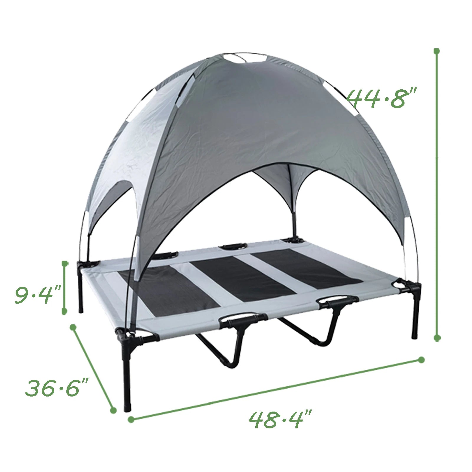 Large Anti Scratch Elevated Canopy Pet Bed